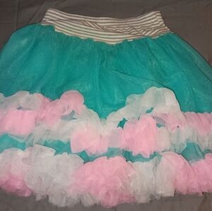 Turquoise tutu, size: 7/8